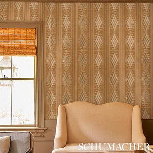 Schumacher Cassava Wallpaper 5015421 / Sable