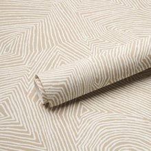 Load image into Gallery viewer, Schumacher Labyrinth Grand Wallpaper 5015430 / Dune