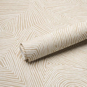 Schumacher Labyrinth Grand Wallpaper 5015430 / Dune