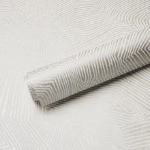 Load image into Gallery viewer, Schumacher Labyrinth Grand Wallpaper 5015432 / Soft Silver