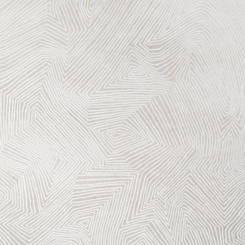 Schumacher Labyrinth Grand Wallpaper 5015432 / Soft Silver