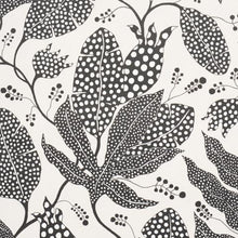 Load image into Gallery viewer, Schumacher Polka Dot Jungle Wallpaper 5015462 / Black &amp; Cream