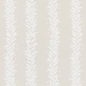 Schumacher Tendril Stripe Wallpaper 5015491 / Natural
