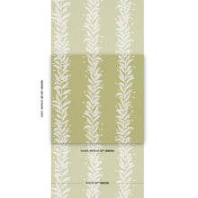 Load image into Gallery viewer, Schumacher Tendril Stripe Wallpaper 5015492 / Olive