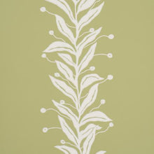 Load image into Gallery viewer, Schumacher Tendril Stripe Wallpaper 5015492 / Olive