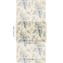 Load image into Gallery viewer, Schumacher Apolline Botanical Wallpaper 5015501 / Ciel &amp; Marine