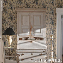 Load image into Gallery viewer, Schumacher Apolline Botanical Wallpaper 5015501 / Ciel &amp; Marine