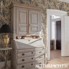 Load image into Gallery viewer, Schumacher Apolline Botanical Wallpaper 5015501 / Ciel &amp; Marine