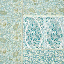 Load image into Gallery viewer, Schumacher Colmery Paisley Panel Set Wallpaper 5015510 / Peacock