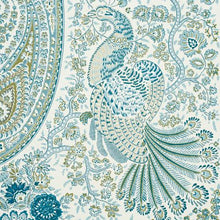 Load image into Gallery viewer, Schumacher Colmery Paisley Panel Set Wallpaper 5015510 / Peacock