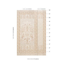 Load image into Gallery viewer, Schumacher Colmery Paisley Panel Set Wallpaper 5015511 / Parchment