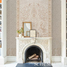 Load image into Gallery viewer, Schumacher Colmery Paisley Panel Set Wallpaper 5015511 / Parchment