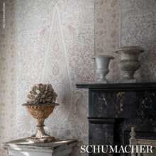Load image into Gallery viewer, Schumacher Colmery Paisley Panel Set Wallpaper 5015511 / Parchment