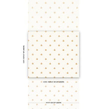 Load image into Gallery viewer, Schumacher Hubert's Bees Wallpaper 5015530 / White &amp; Gold