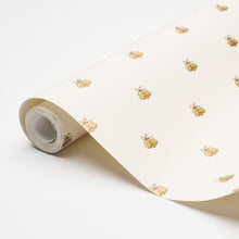 Load image into Gallery viewer, Schumacher Hubert's Bees Wallpaper 5015530 / White &amp; Gold