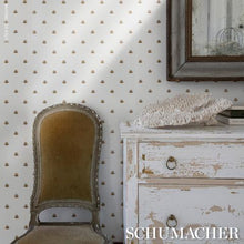 Load image into Gallery viewer, Schumacher Hubert's Bees Wallpaper 5015530 / White &amp; Gold