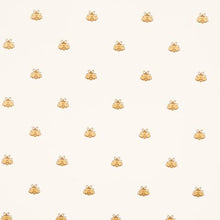 Load image into Gallery viewer, Schumacher Hubert's Bees Wallpaper 5015530 / White &amp; Gold