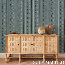 Load image into Gallery viewer, Schumacher Affogato Wallpaper 5015570 / Blue Gray