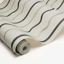 Load image into Gallery viewer, Schumacher Affogato Wallpaper 5015571 / Ivory &amp; Carbon