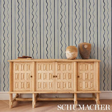 Load image into Gallery viewer, Schumacher Affogato Wallpaper 5015572 / Cornflower &amp; Deep Navy
