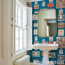 Load image into Gallery viewer, Schumacher Salud Wallpaper 5015600 / Grotto Blue