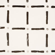 Load image into Gallery viewer, Schumacher Drifting Grid Wallpaper 5015610 / Black