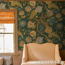 Load image into Gallery viewer, Schumacher Darsy Tree Of Life Sisal Panel Set Wallpaper 5015630 / Juniper