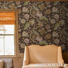 Load image into Gallery viewer, Schumacher Darsy Tree Of Life Sisal Wallpaper 5015640 / Sepia