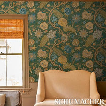 Load image into Gallery viewer, Schumacher Darsy Tree Of Life Sisal Wallpaper 5015641 / Juniper