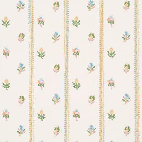 Schumacher Les Fleurs Exotiques Wallpaper 5015661 / Citron