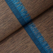 Load image into Gallery viewer, Schumacher Axel Fringe Wallcovering Wallpaper 5015710 / Peacock/Brown