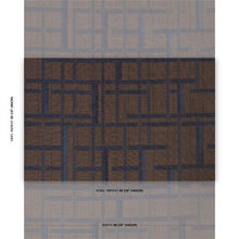 Load image into Gallery viewer, Schumacher Axel Plaid Wallcovering Wallpaper 5015721 / Navy/Espresso
