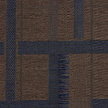 Load image into Gallery viewer, Schumacher Axel Plaid Wallcovering Wallpaper 5015721 / Navy/Espresso