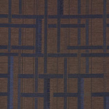 Load image into Gallery viewer, Schumacher Axel Plaid Wallcovering Wallpaper 5015721 / Navy/Espresso