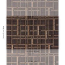 Load image into Gallery viewer, Schumacher Axel Plaid Wallcovering Wallpaper 5015722 / Saddle Brown
