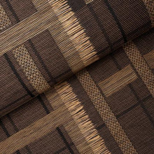 Load image into Gallery viewer, Schumacher Axel Plaid Wallcovering Wallpaper 5015722 / Saddle Brown