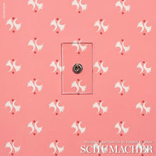 Load image into Gallery viewer, Schumacher Lavigne Wallpaper 5015730 / Rouge
