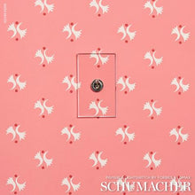 Load image into Gallery viewer, Schumacher Lavigne Wallpaper 5015730 / Rouge