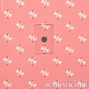 Schumacher Lavigne Wallpaper 5015730 / Rouge