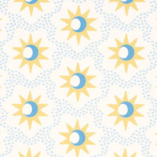 Load image into Gallery viewer, Schumacher Lucie Wallpaper 5015760 / Yellow &amp; Sky