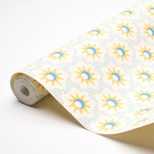 Load image into Gallery viewer, Schumacher Lucie Wallpaper 5015760 / Yellow &amp; Sky
