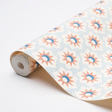Load image into Gallery viewer, Schumacher Lucie Wallpaper 5015761 / Clay &amp; Blue