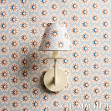 Load image into Gallery viewer, Schumacher Lucie Wallpaper 5015761 / Clay &amp; Blue