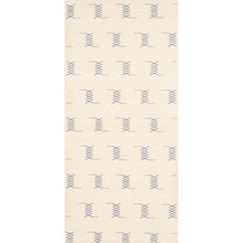 Load image into Gallery viewer, Schumacher Kin Sisal Embroidery Wallpaper 5015781 / Ink On Ivory