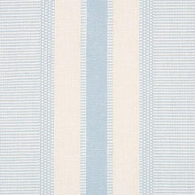 Load image into Gallery viewer, Schumacher Ipala Stripe Vinyl Wallpaper 5015800 / Sky