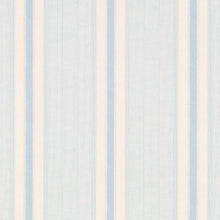 Load image into Gallery viewer, Schumacher Ipala Stripe Vinyl Wallpaper 5015800 / Sky