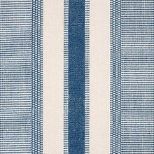 Load image into Gallery viewer, Schumacher Ipala Stripe Vinyl Wallpaper 5015801 / Ocean
