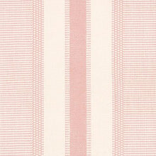 Load image into Gallery viewer, Schumacher Ipala Stripe Vinyl Wallpaper 5015803 / Blush