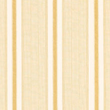 Load image into Gallery viewer, Schumacher Ipala Stripe Vinyl Wallpaper 5015804 / Ochre