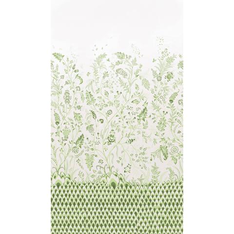Schumacher Chinoiserie Grande Panel Set Wallpaper 5015821 / Leaf Green